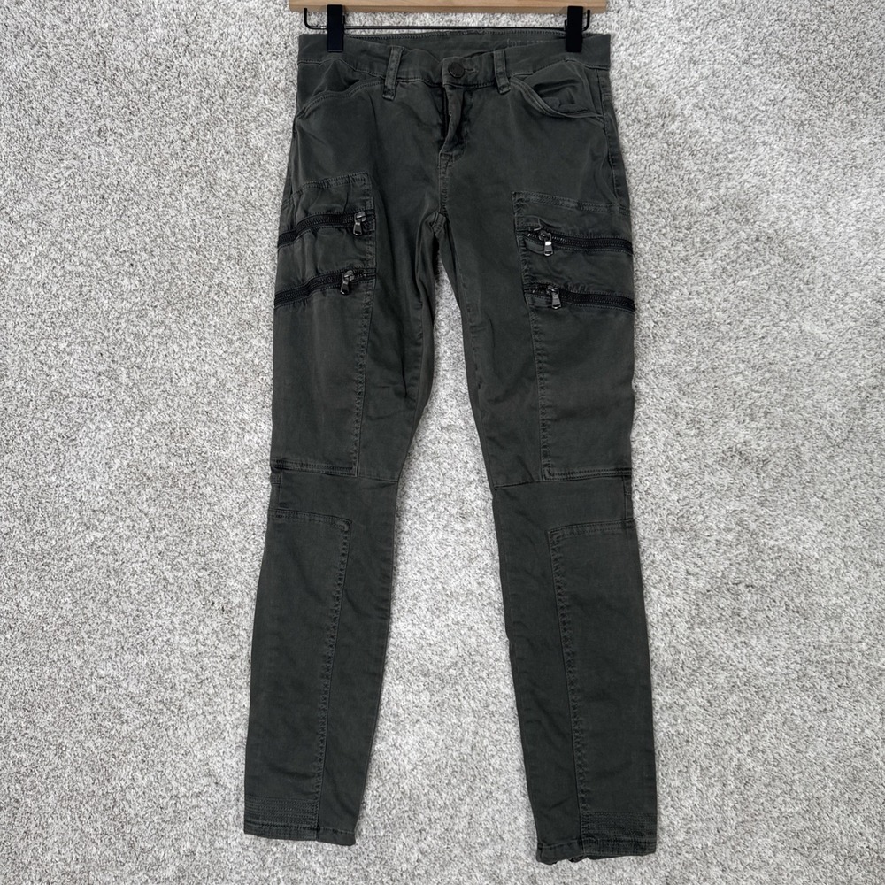 Blank‎ NYC zippered Army green Pants - 25x27